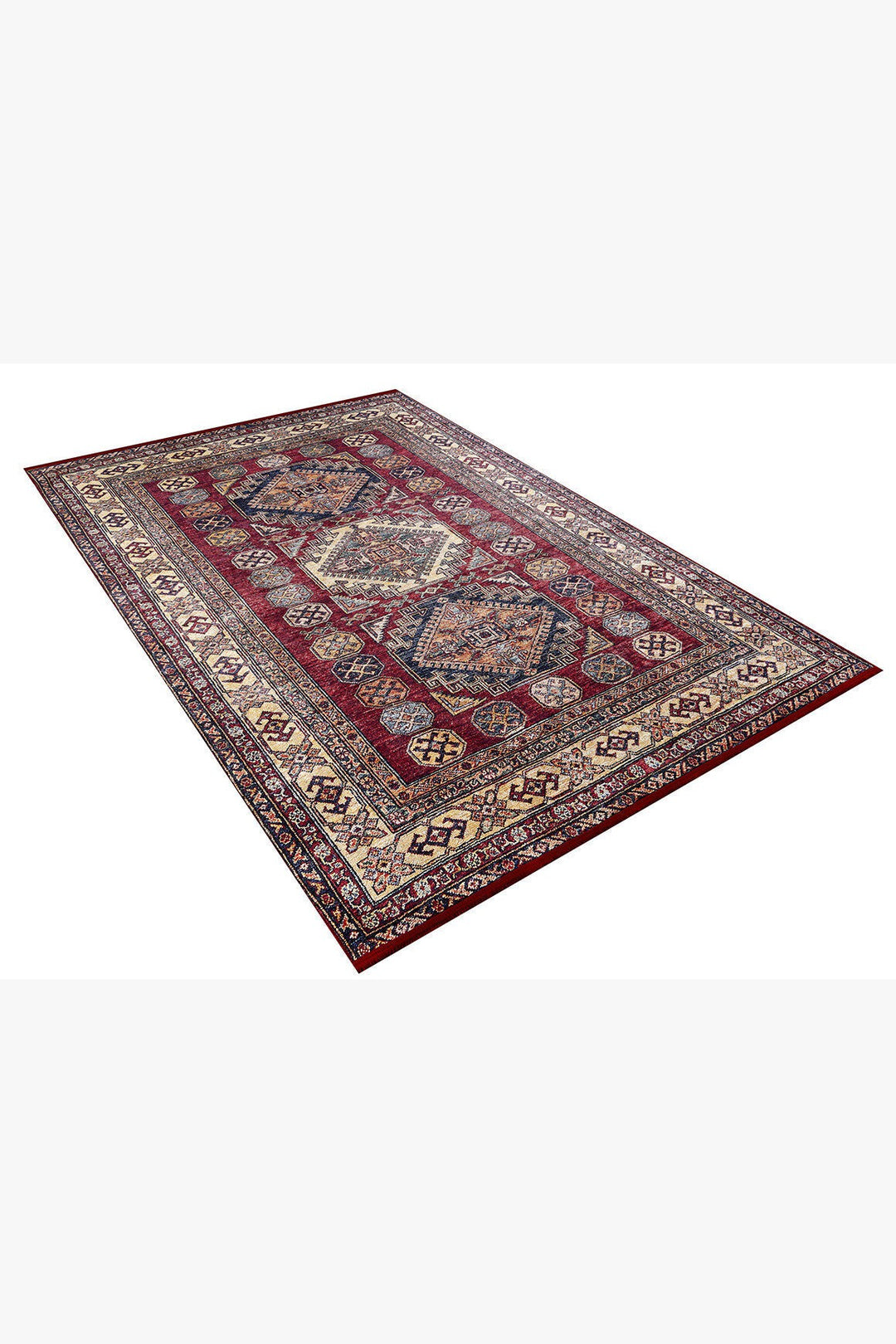 machine-washable-area-rug-Traditional-Collection-Red-JR40