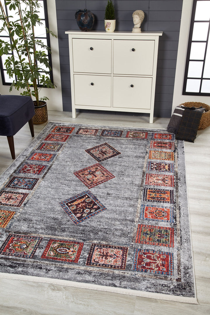 machine-washable-area-rug-Tribal-Ethnic-Collection-Blue-JR1560