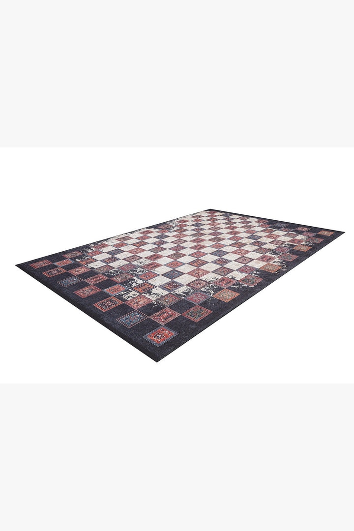 machine-washable-area-rug-Plaid-Modern-Collection-Black-Red-JR1573