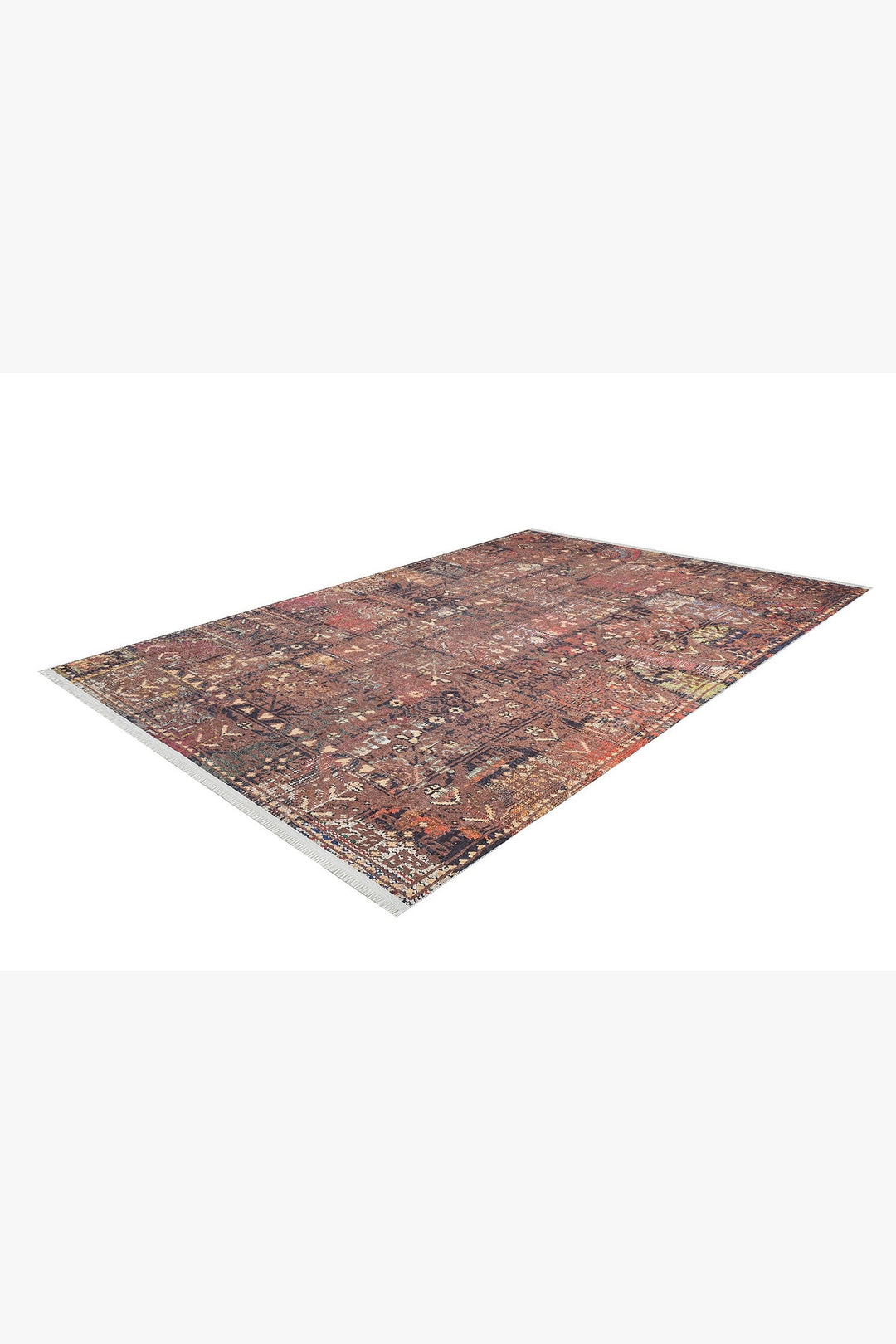 machine-washable-area-rug-Tribal-Ethnic-Collection-Bronze-Brown-JR1651