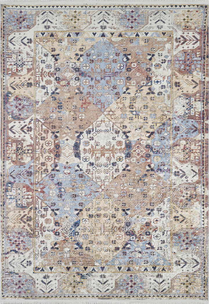 machine-washable-area-rug-Tribal-Ethnic-Collection-Cream-Beige-JR1666