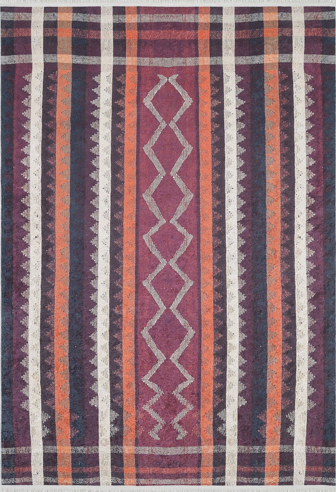 machine-washable-area-rug-Tribal-Ethnic-Collection-Red-JR1676