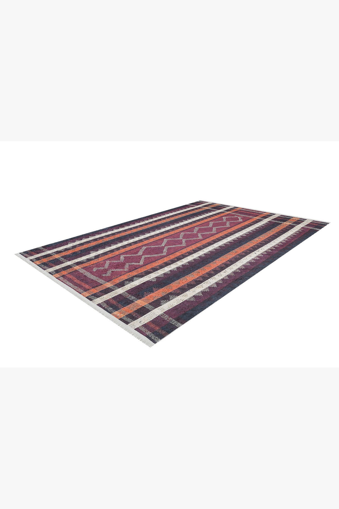 machine-washable-area-rug-Tribal-Ethnic-Collection-Red-JR1676