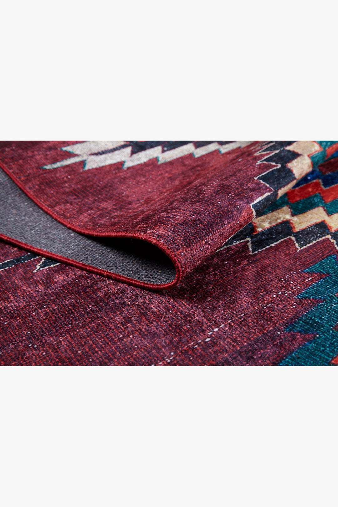 machine-washable-area-rug-Tribal-Ethnic-Collection-Red-JR1680