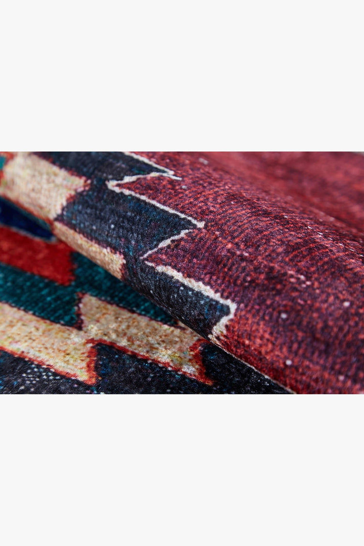 machine-washable-area-rug-Tribal-Ethnic-Collection-Red-JR1680