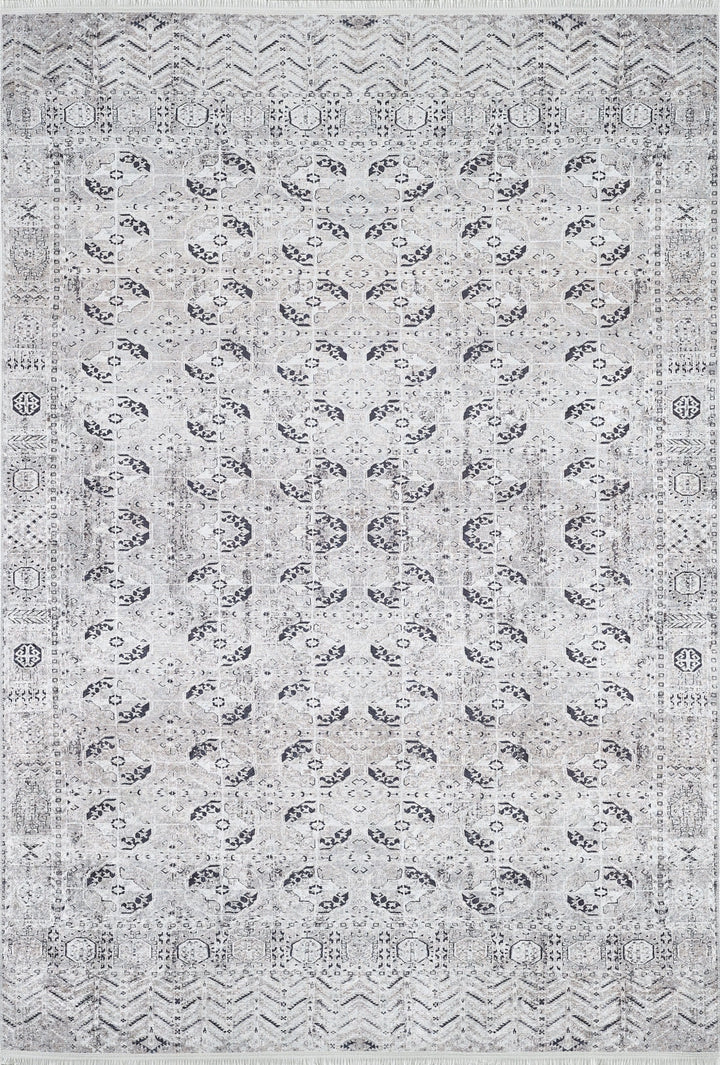 machine-washable-area-rug-Tribal-Ethnic-Collection-Gray-Anthracite-JR1941