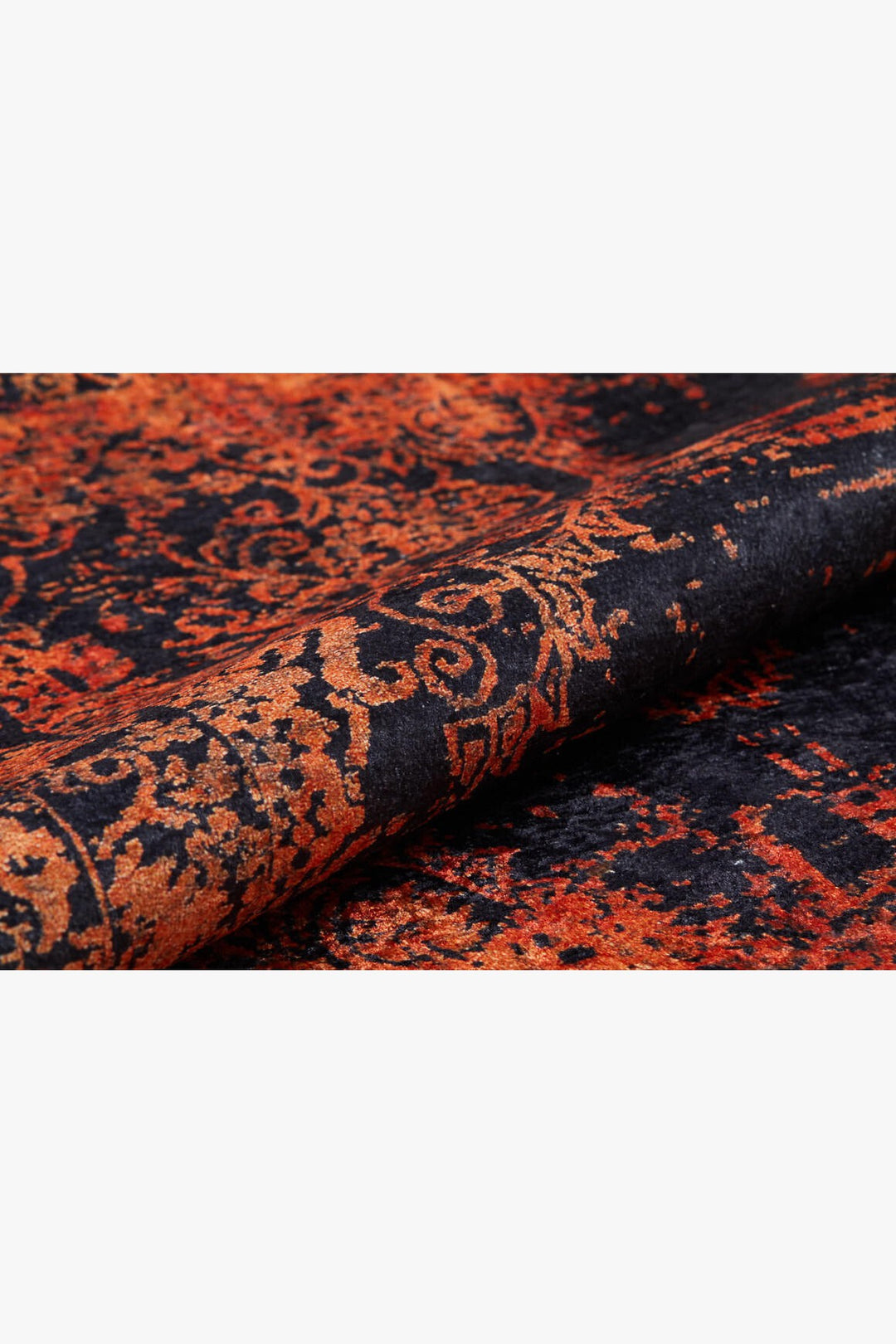 machine-washable-area-rug-Medallion-Collection-Orange-JR1490