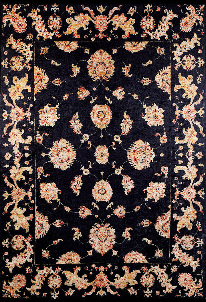 machine-washable-area-rug-Traditional-Collection-Black-JR867