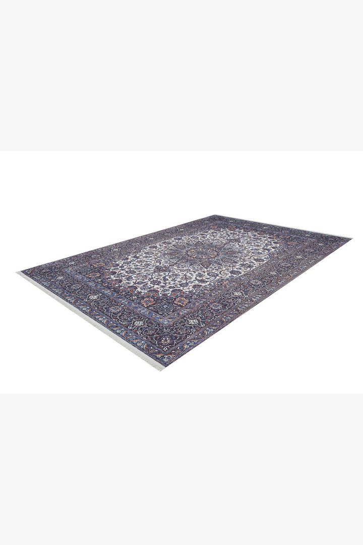 machine-washable-area-rug-Medallion-Persian-Collection-Blue-Gray-Anthracite-JR1687