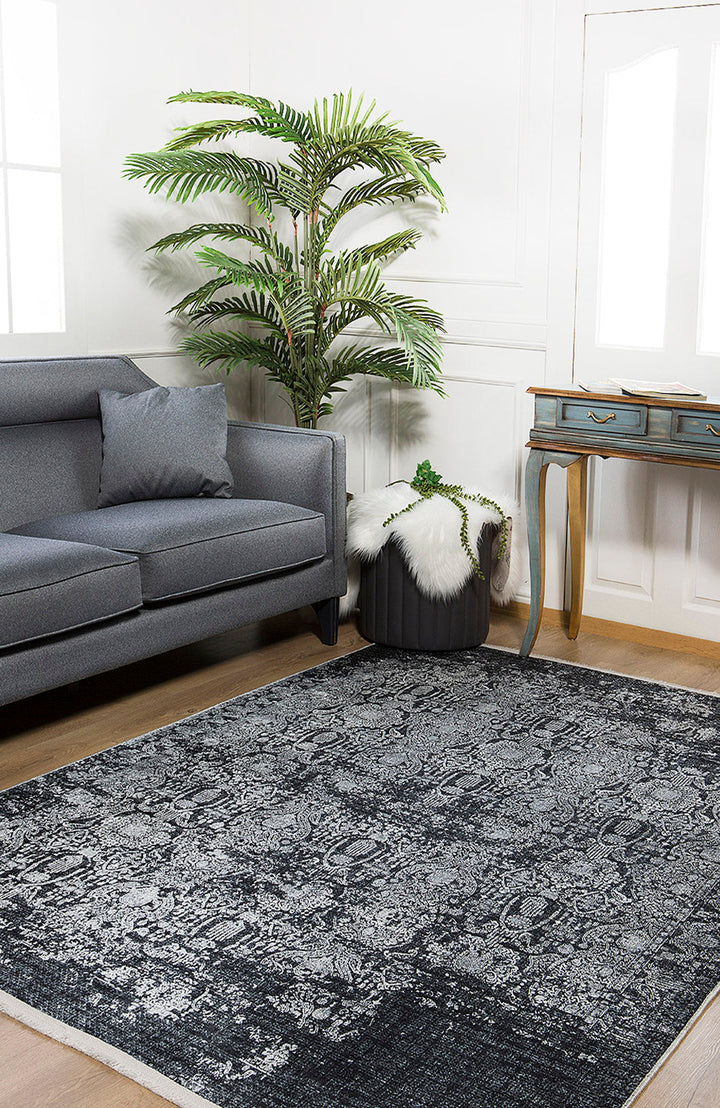 machine-washable-area-rug-Damask-Erased-Modern-Collection-Black-JR1067