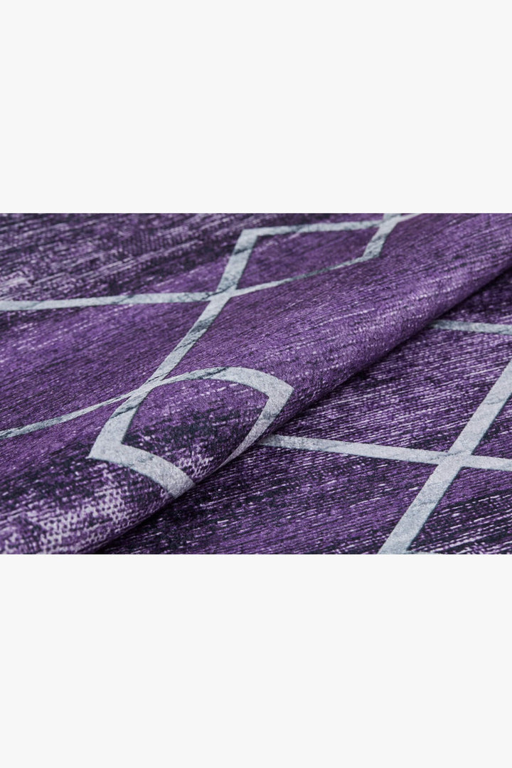 machine-washable-area-rug-Trellis-Lattice-Modern-Collection-Purple-JR1185