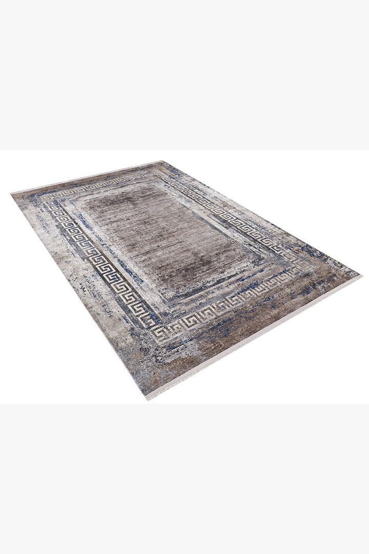 machine-washable-area-rug-Bordered-Modern-Collection-Bronze-Brown-Orange-JR1202