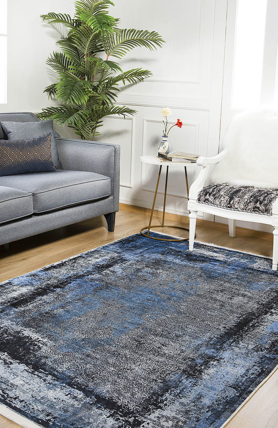 machine-washable-area-rug-Bordered-Modern-Collection-Blue-JR1229