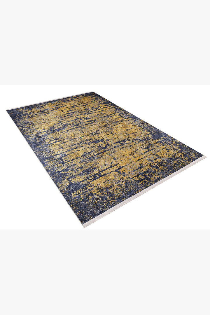 machine-washable-area-rug-Chevron-(v-şekli)-Modern-Collection-Yellow-Gold-JR1310