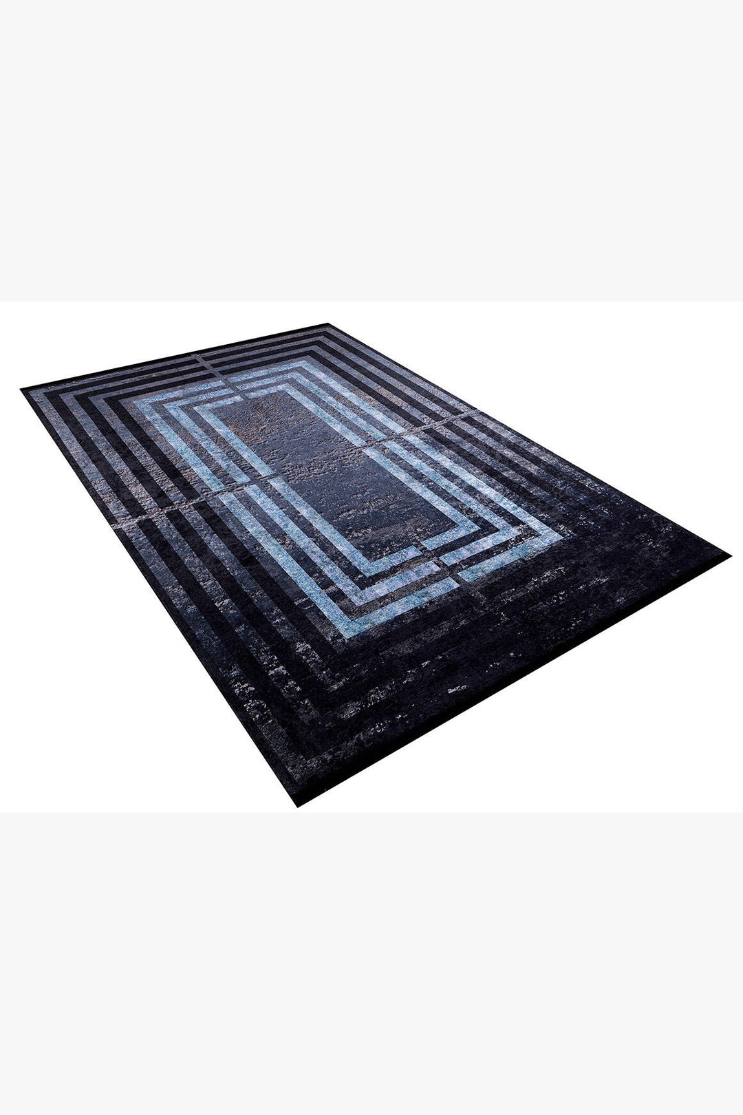 machine-washable-area-rug-Bordered-Modern-Collection-Black-Blue-JR1408