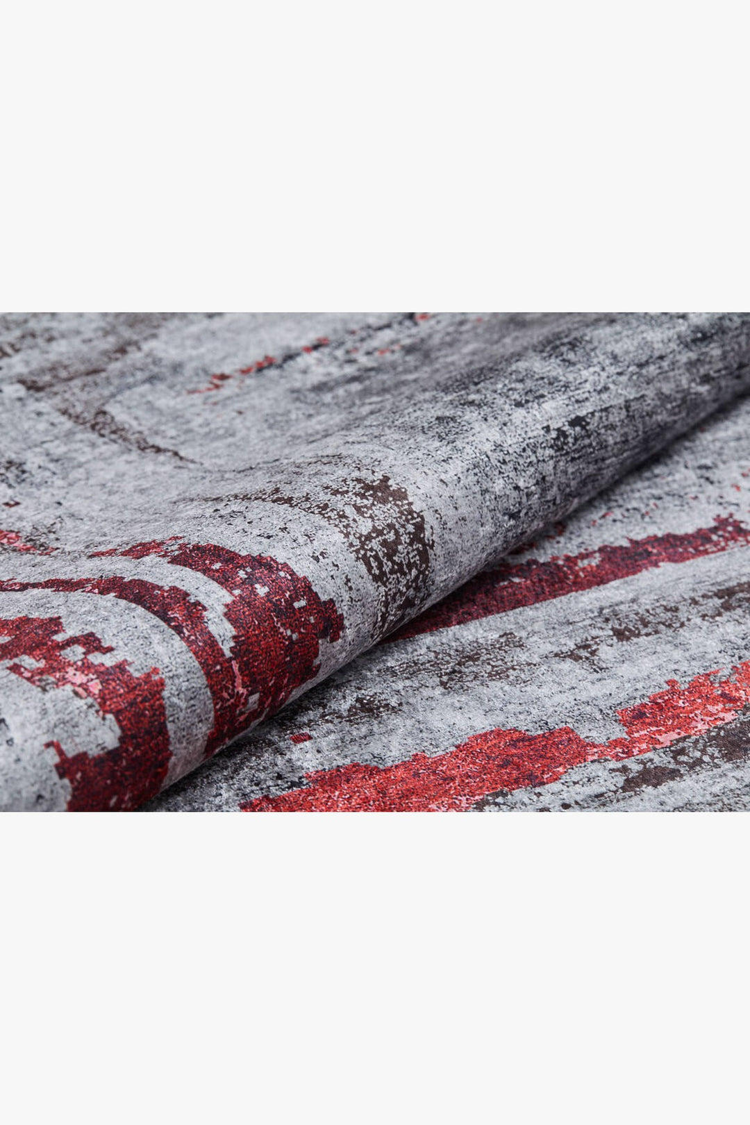 machine-washable-area-rug-Bordered-Modern-Collection-Gray-Anthracite-Red-JR1500