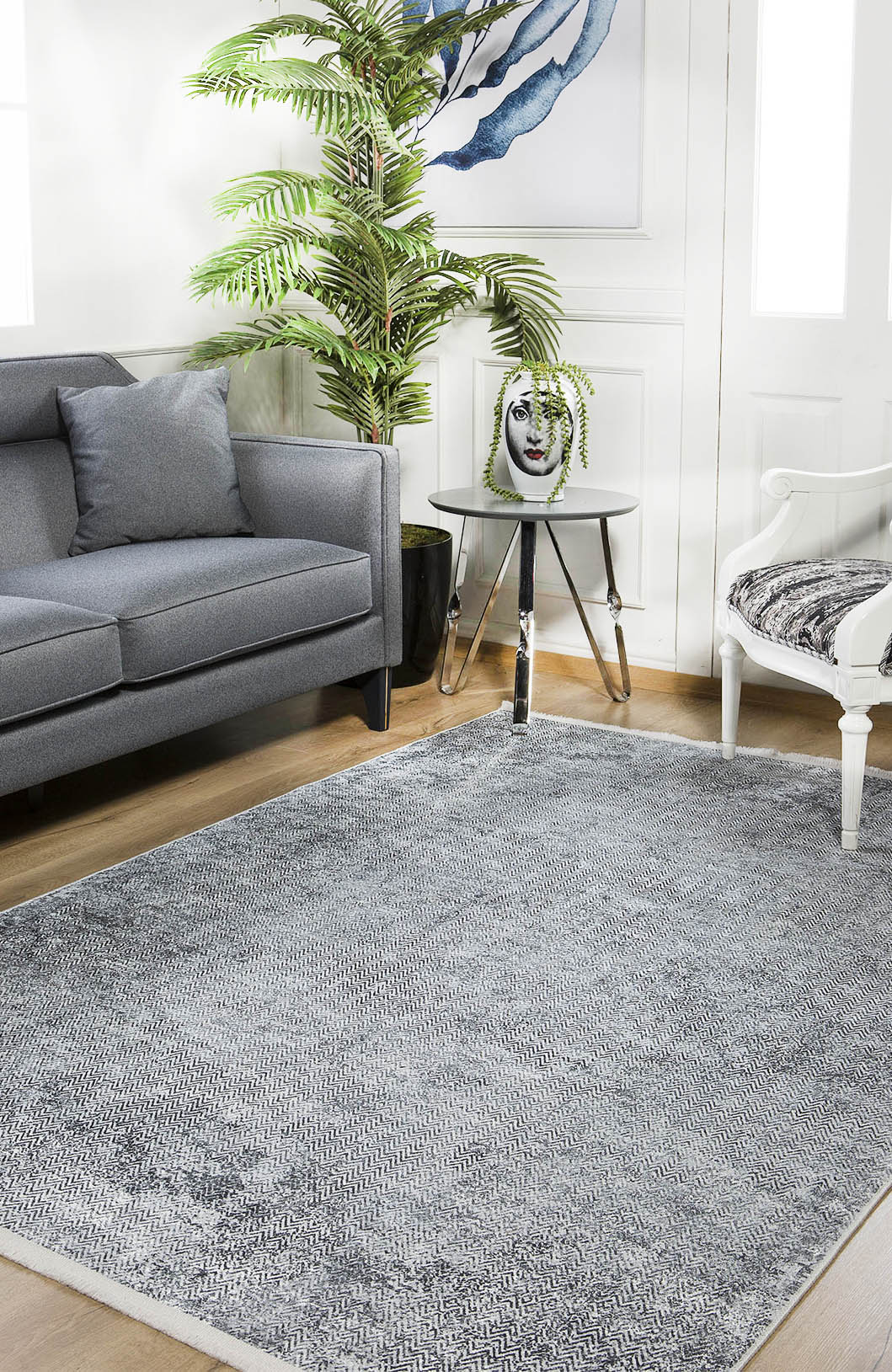 machine-washable-area-rug-Chevron-(v-şekli)-Modern-Collection-Gray-Anthracite-JR1521