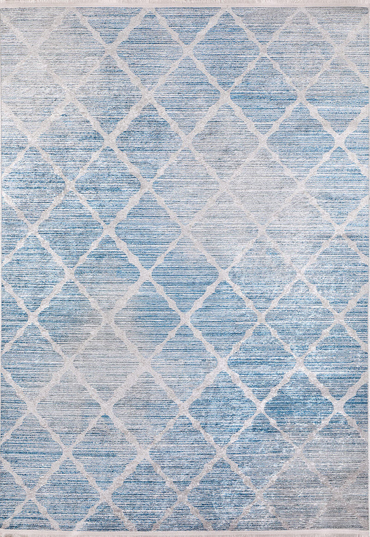 machine-washable-area-rug-Trellis-Lattice-Modern-Collection-Blue-JR705