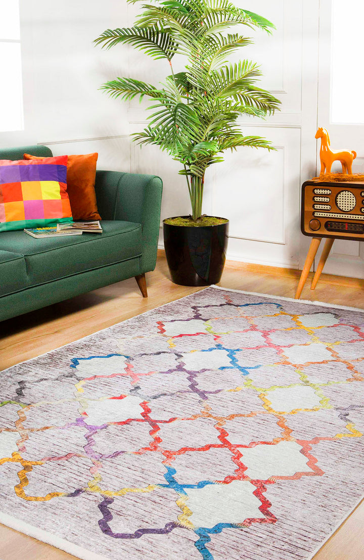 machine-washable-area-rug-Trellis-Lattice-Modern-Collection-Multicolor-JR921