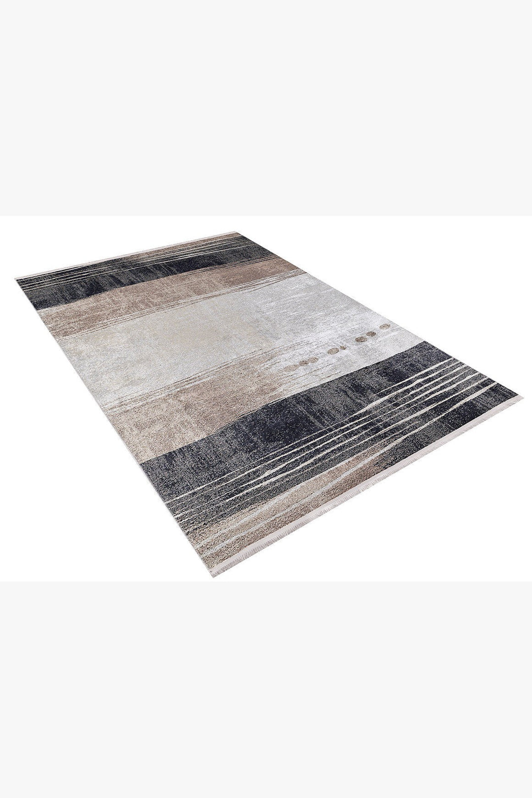 machine-washable-area-rug-Stripe-Modern-Collection-Bronze-Brown-JR952