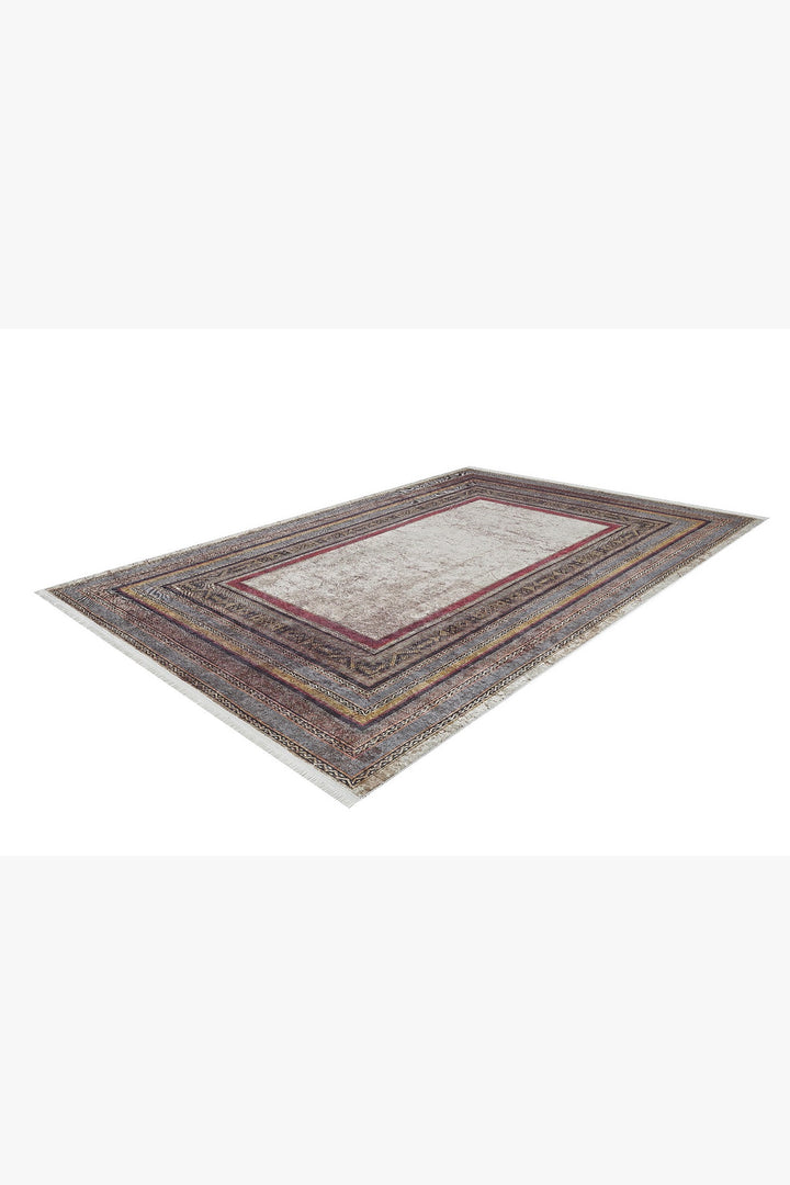 machine-washable-area-rug-Bordered-Modern-Collection-Bronze-Brown-JR1979