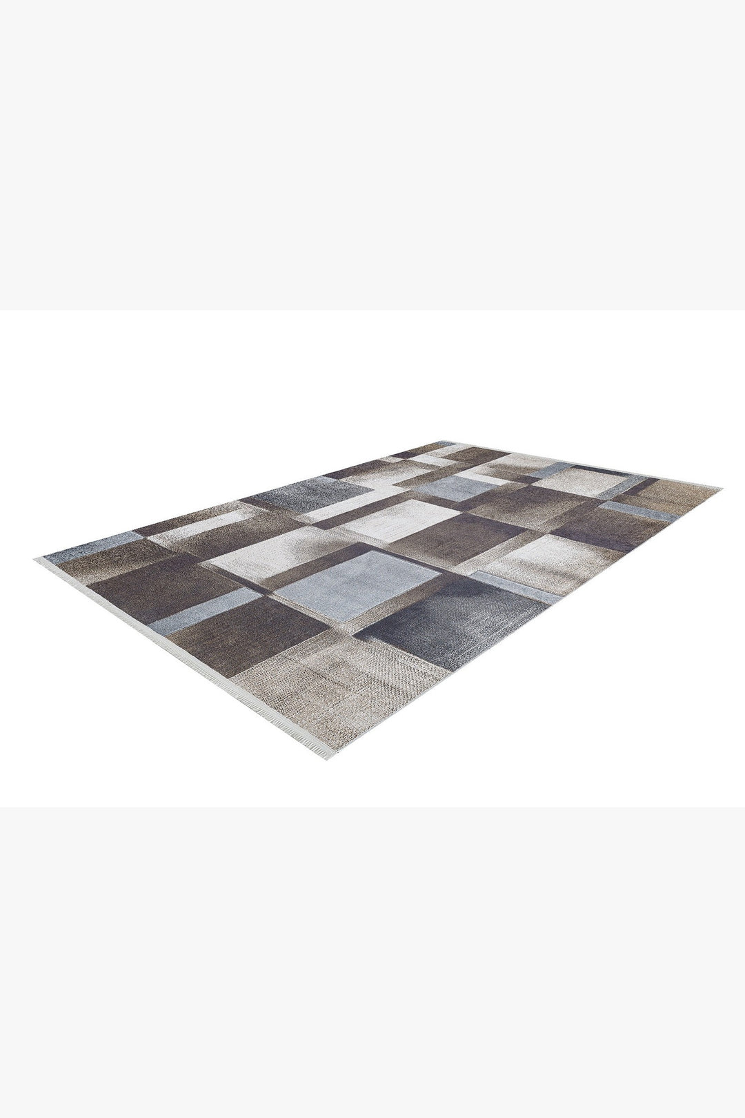 machine-washable-area-rug-Plaid-Modern-Collection-Bronze-Brown-JR1580