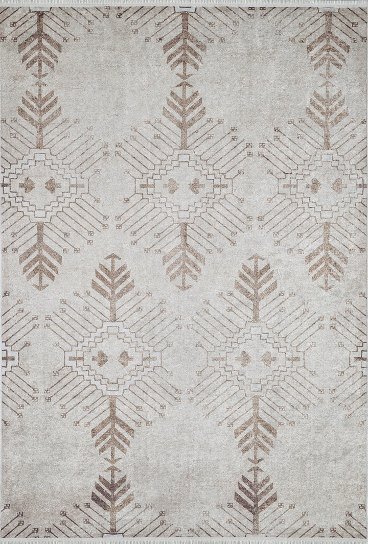 machine-washable-area-rug-Bohemian-Collection-Cream-Beige-JR1626