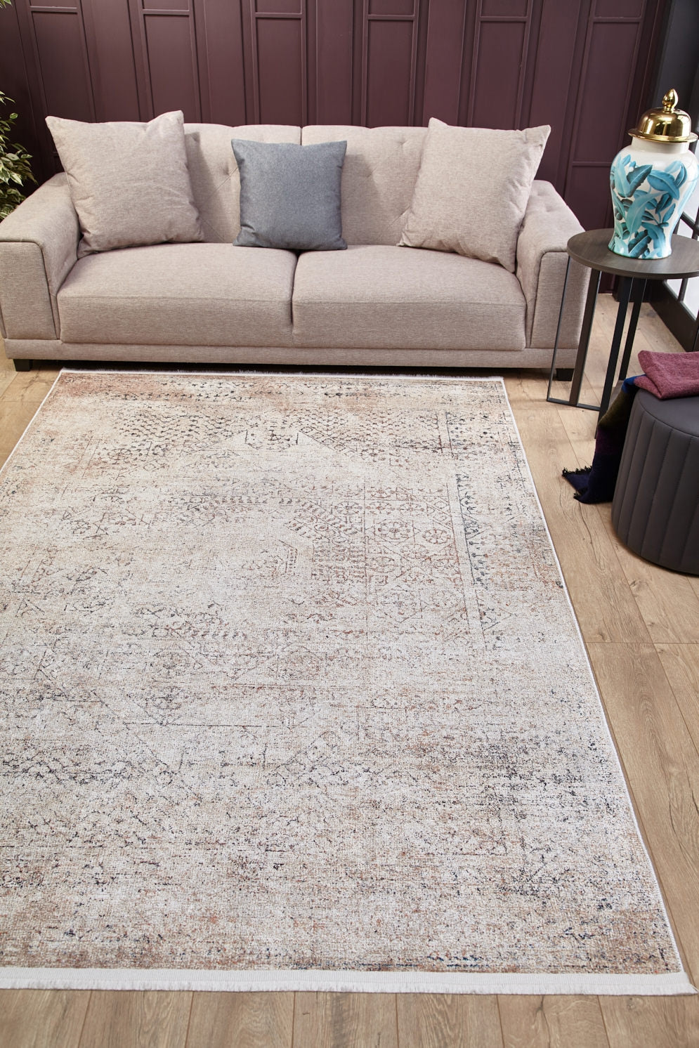 machine-washable-area-rug-Erased-Medallion-Tone-on-Tone-Ombre-Collection-Cream-Beige-JR1690