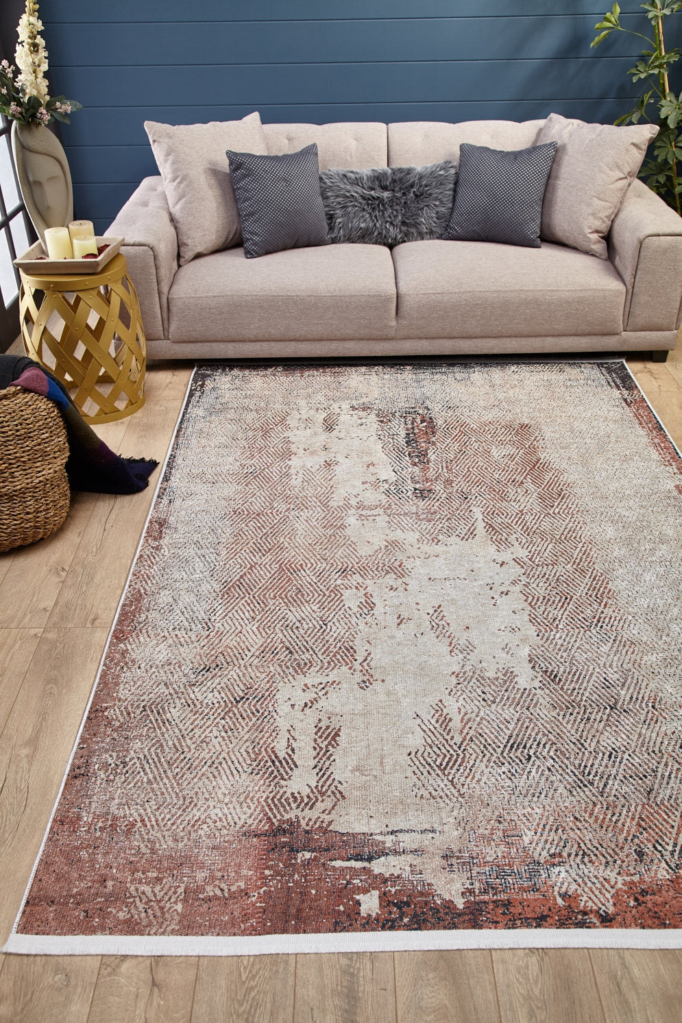 machine-washable-area-rug-Erased-Collection-Bronze-Brown-JR1691