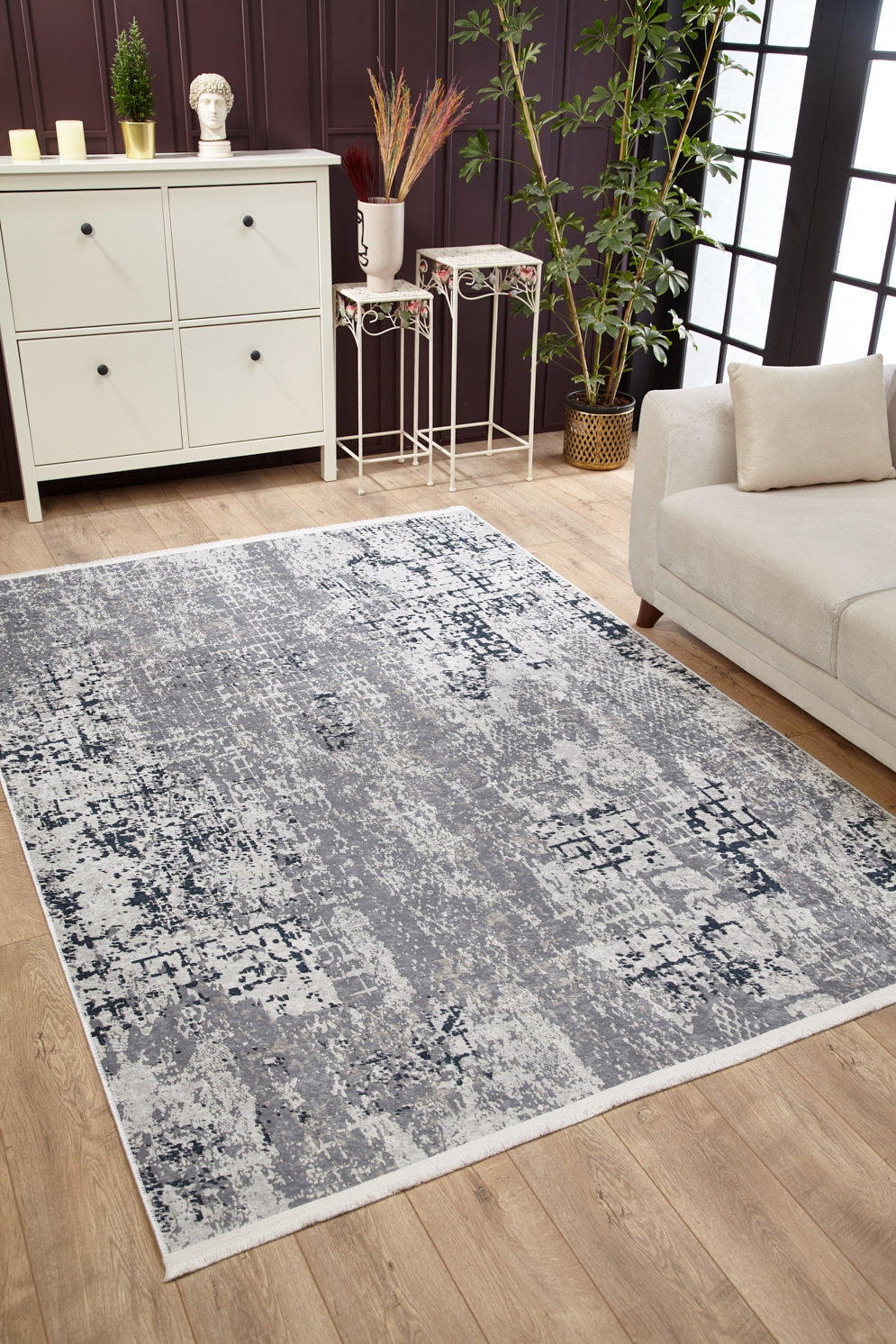 machine-washable-area-rug-Abstract-Modern-Collection-Gray-Anthracite-JR1742