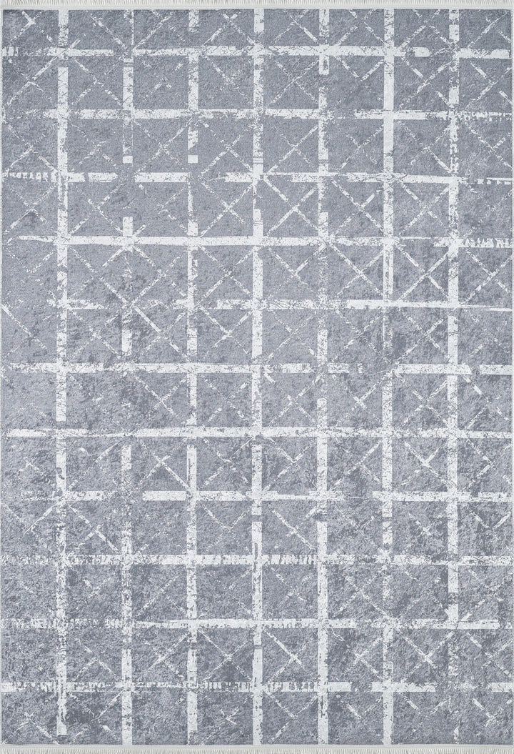 machine-washable-area-rug-Plaid-Modern-Collection-Gray-Anthracite-JR1803