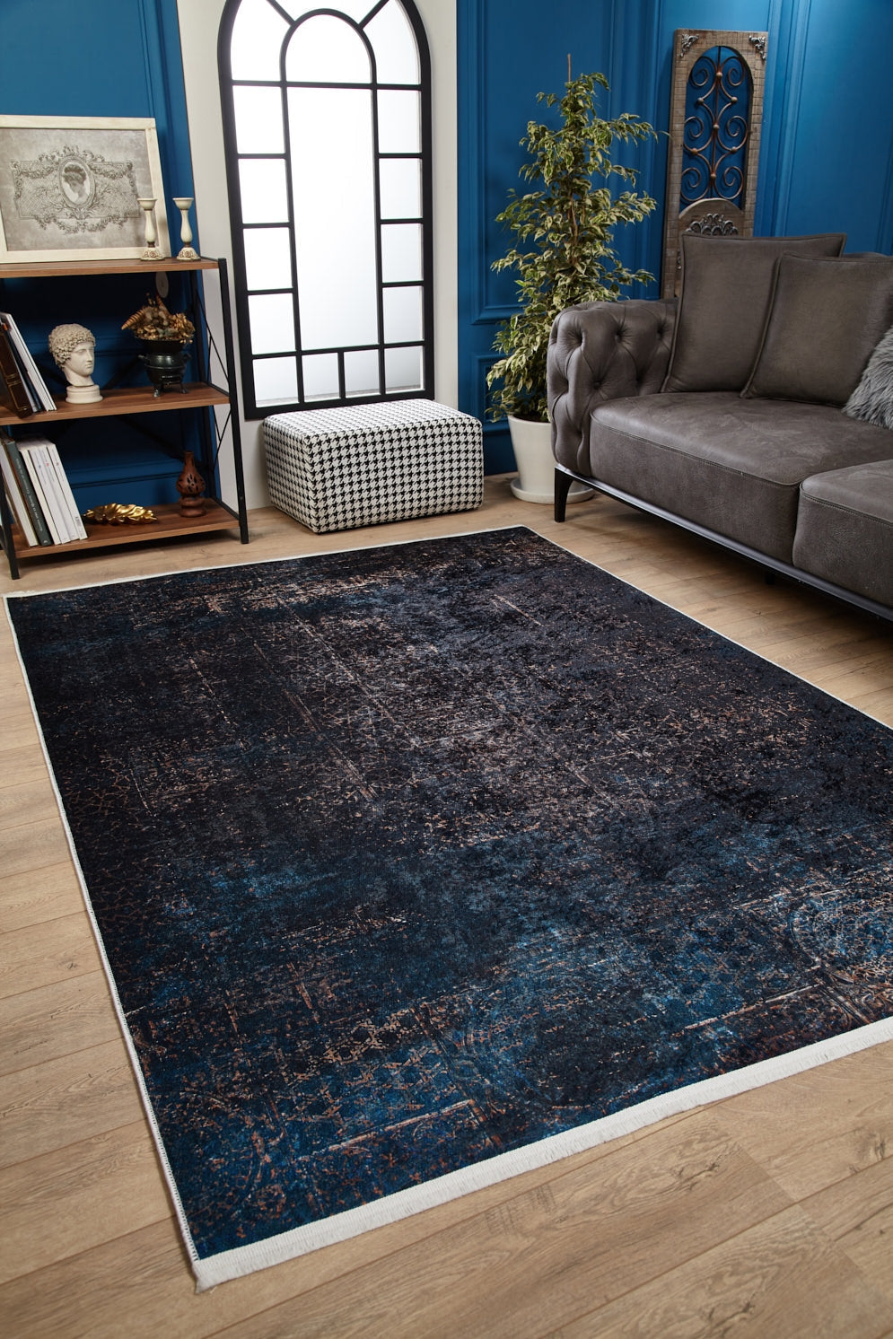 machine-washable-area-rug-Damask-Modern-Collection-Blue-JR1897