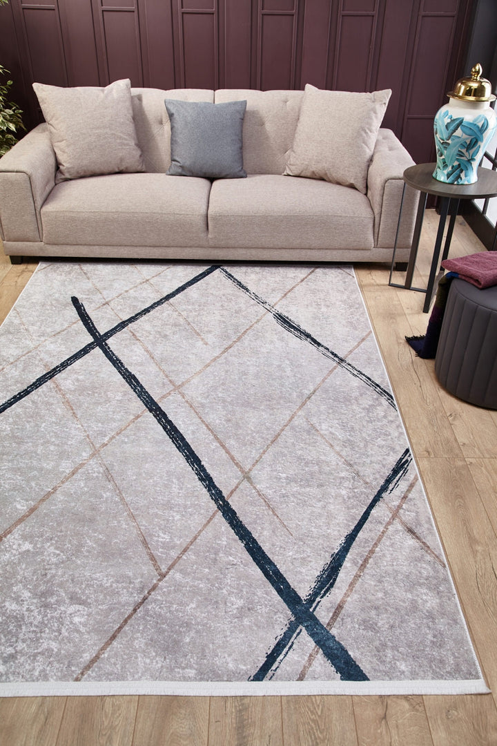 machine-washable-area-rug-Trellis-Lattice-Modern-Collection-Gray-Anthracite-JR1912