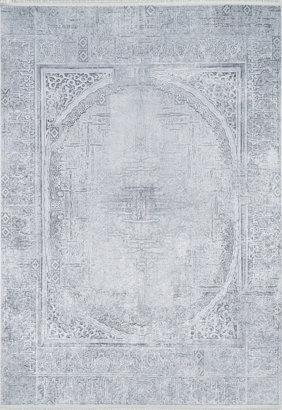 machine-washable-area-rug-Medallion-Collection-Gray-Anthracite-JR1923