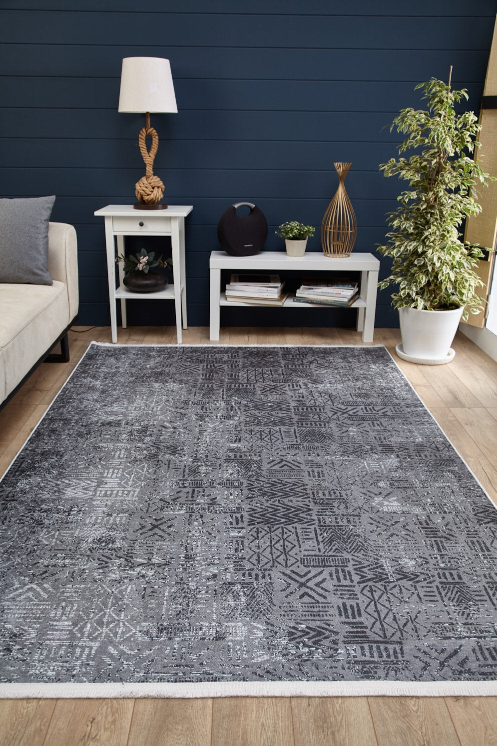 machine-washable-area-rug-Chevron-(v-şekli)-Modern-Collection-Gray-Anthracite-JR1999