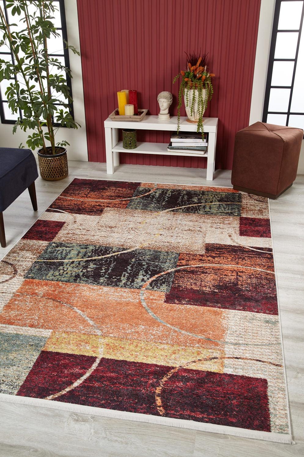 machine-washable-area-rug-Geometric-Modern-Collection-Multicolor-JR2002