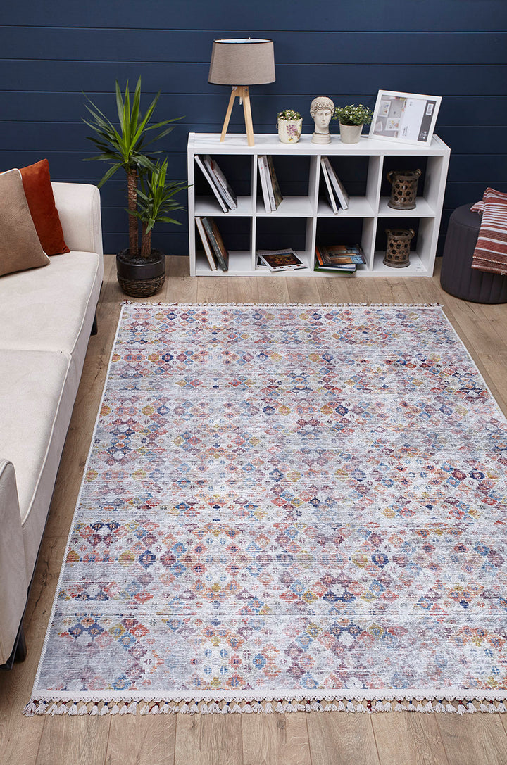 machine-washable-area-rug-Braided-Tassel-Collection-Multicolor-JR5002