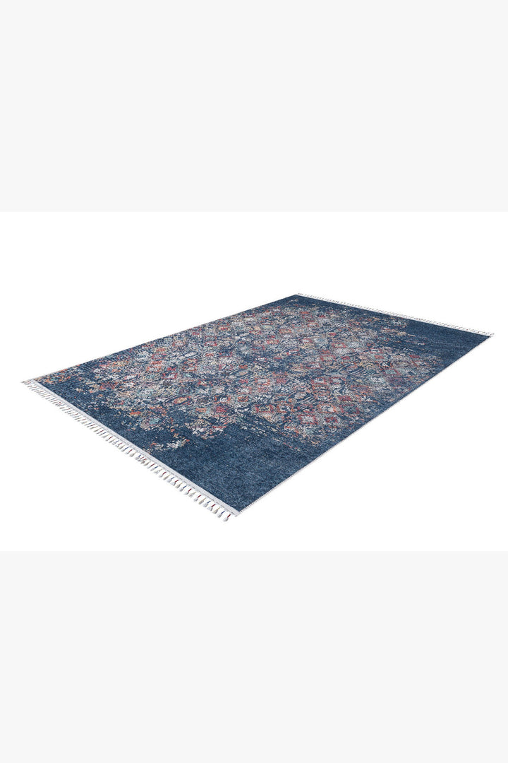 machine-washable-area-rug-Braided-Tassel-Collection-Blue-JR5005