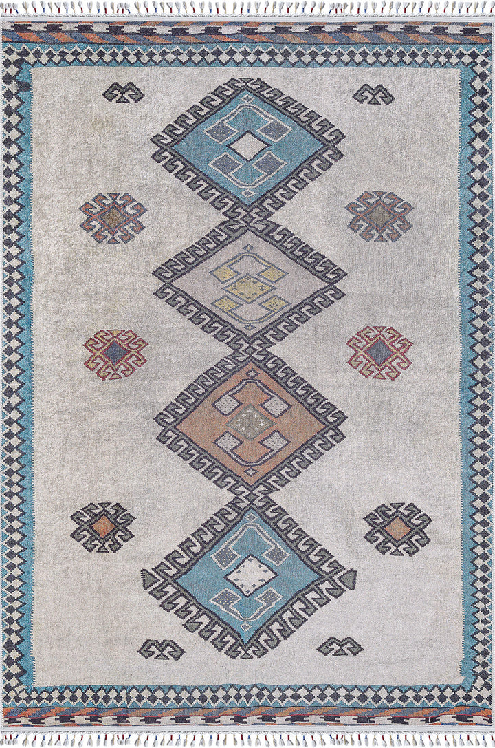 machine-washable-area-rug-Braided-Tassel-Collection-Blue-Gray-Anthracite-JR5020