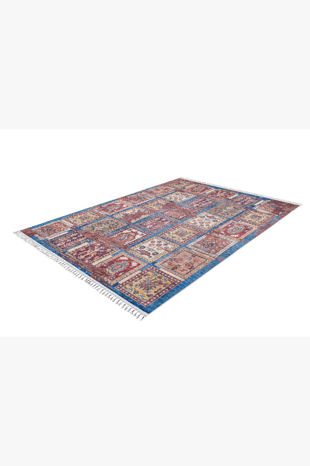 machine-washable-area-rug-Braided-Tassel-Collection-Blue-JR5029