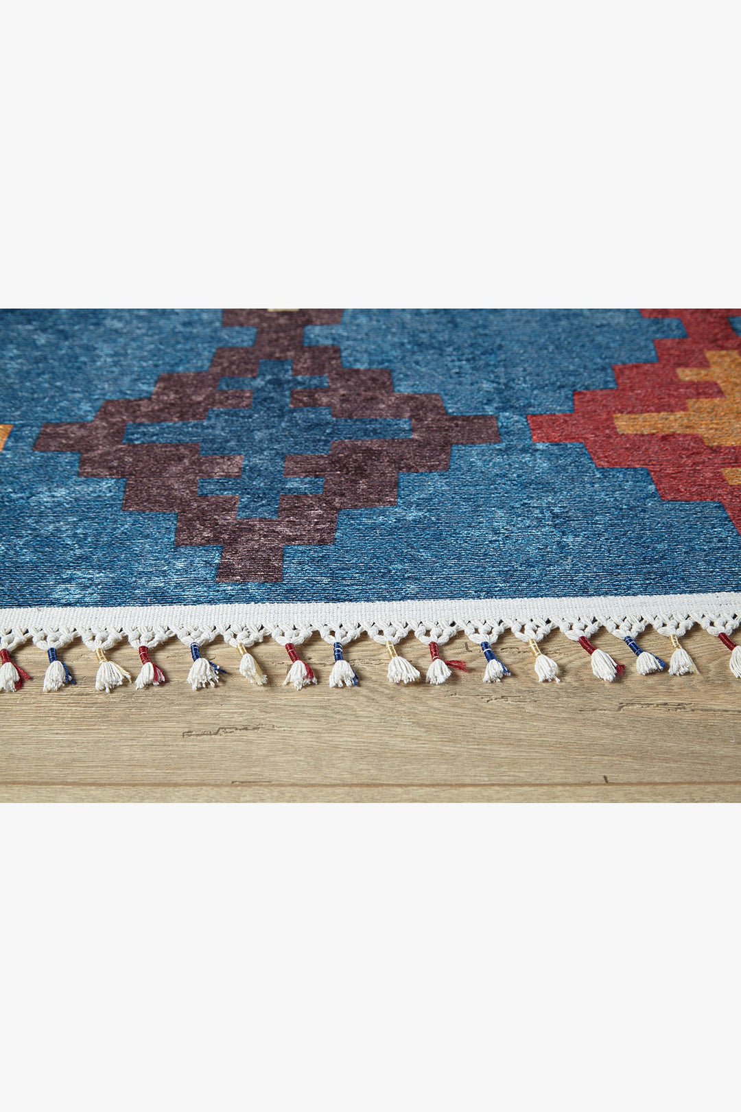 machine-washable-area-rug-Braided-Tassel-Collection-Blue-JR5032