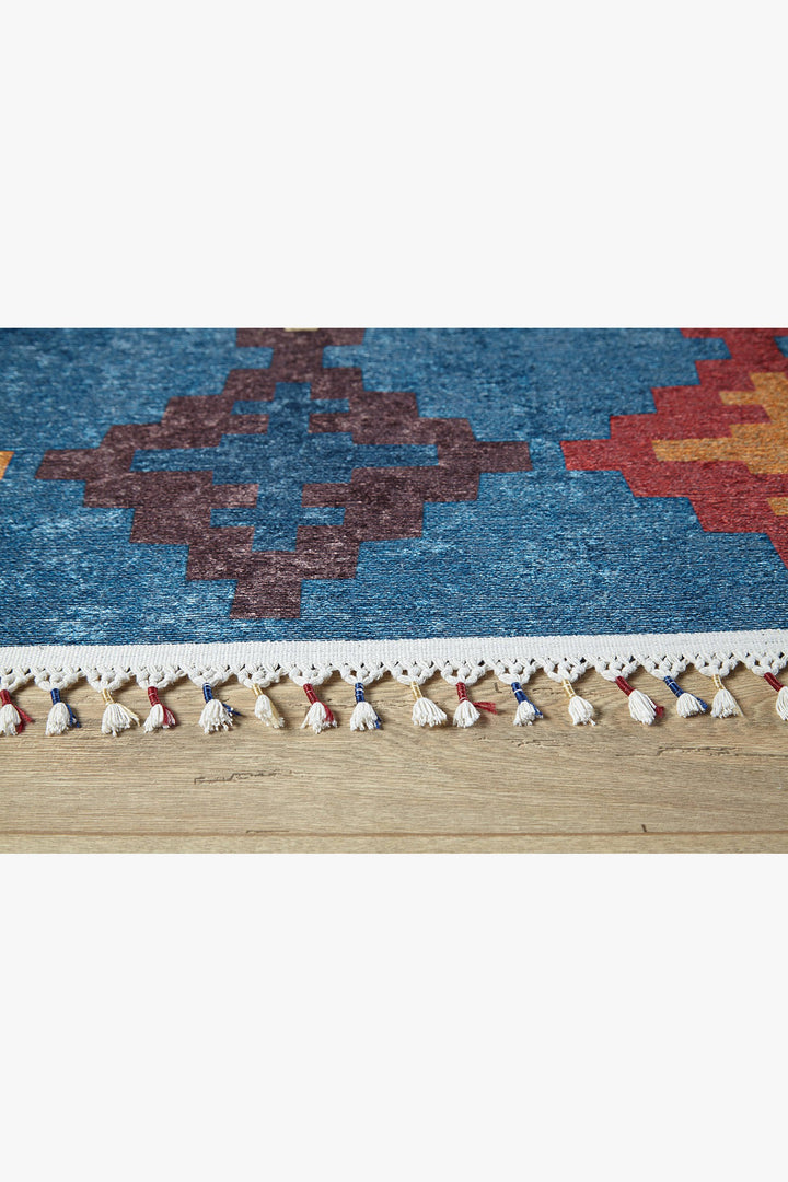 machine-washable-area-rug-Braided-Tassel-Collection-Blue-JR5032