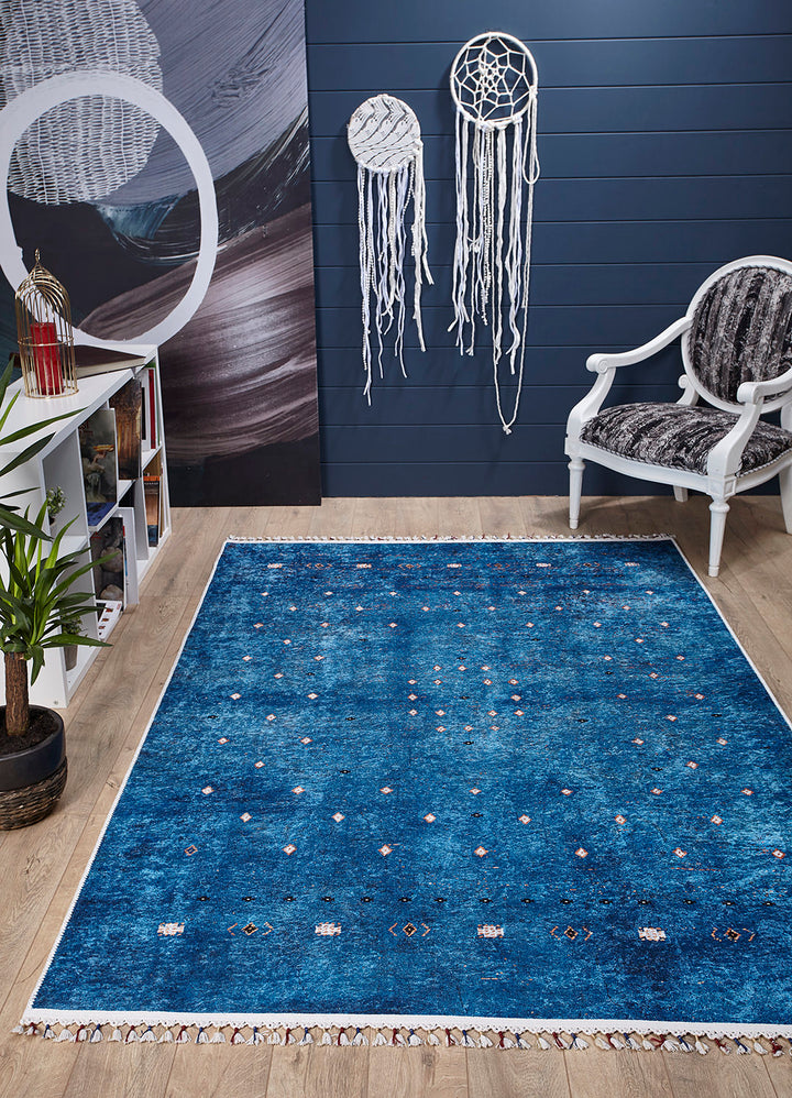 machine-washable-area-rug-Braided-Tassel-Collection-Blue-JR5050