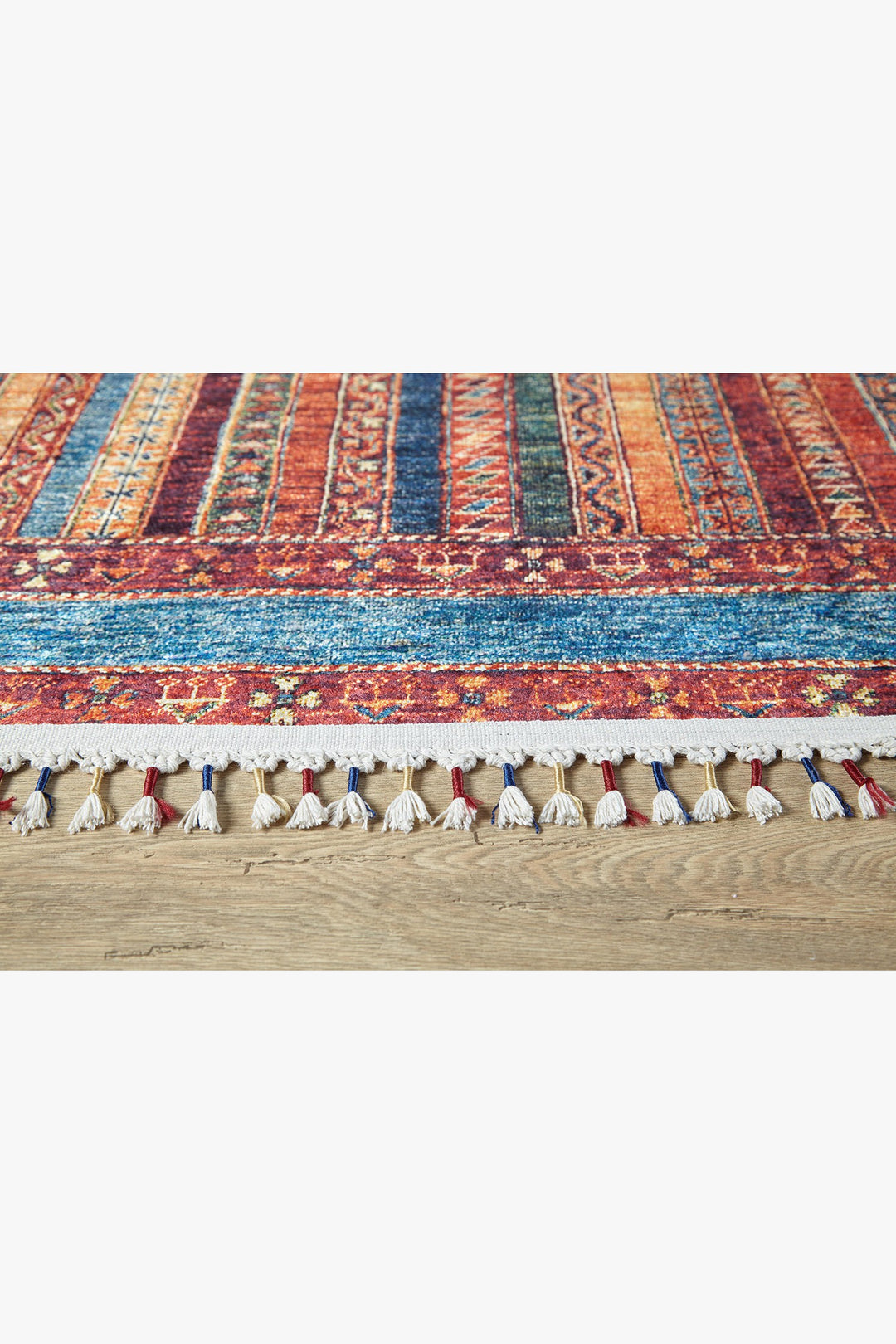 machine-washable-area-rug-Braided-Tassel-Collection-Red-Multicolor-JR5079