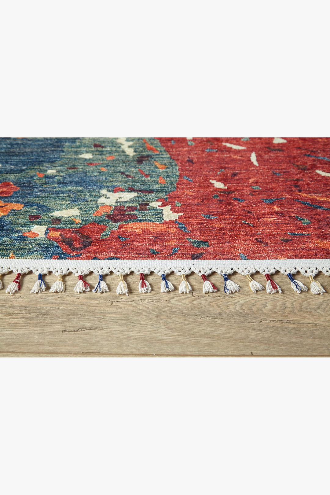 machine-washable-area-rug-Braided-Tassel-Collection-Red-Multicolor-JR5096