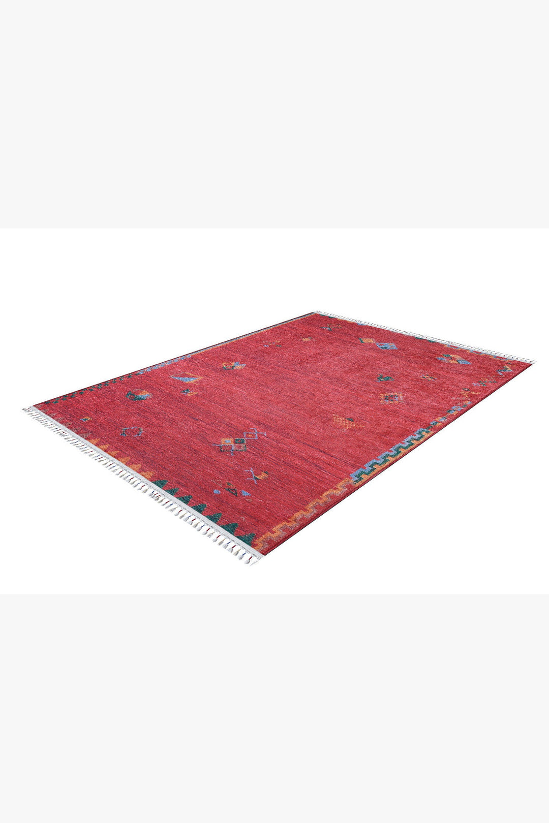 machine-washable-area-rug-Braided-Tassel-Collection-Red-JRK1