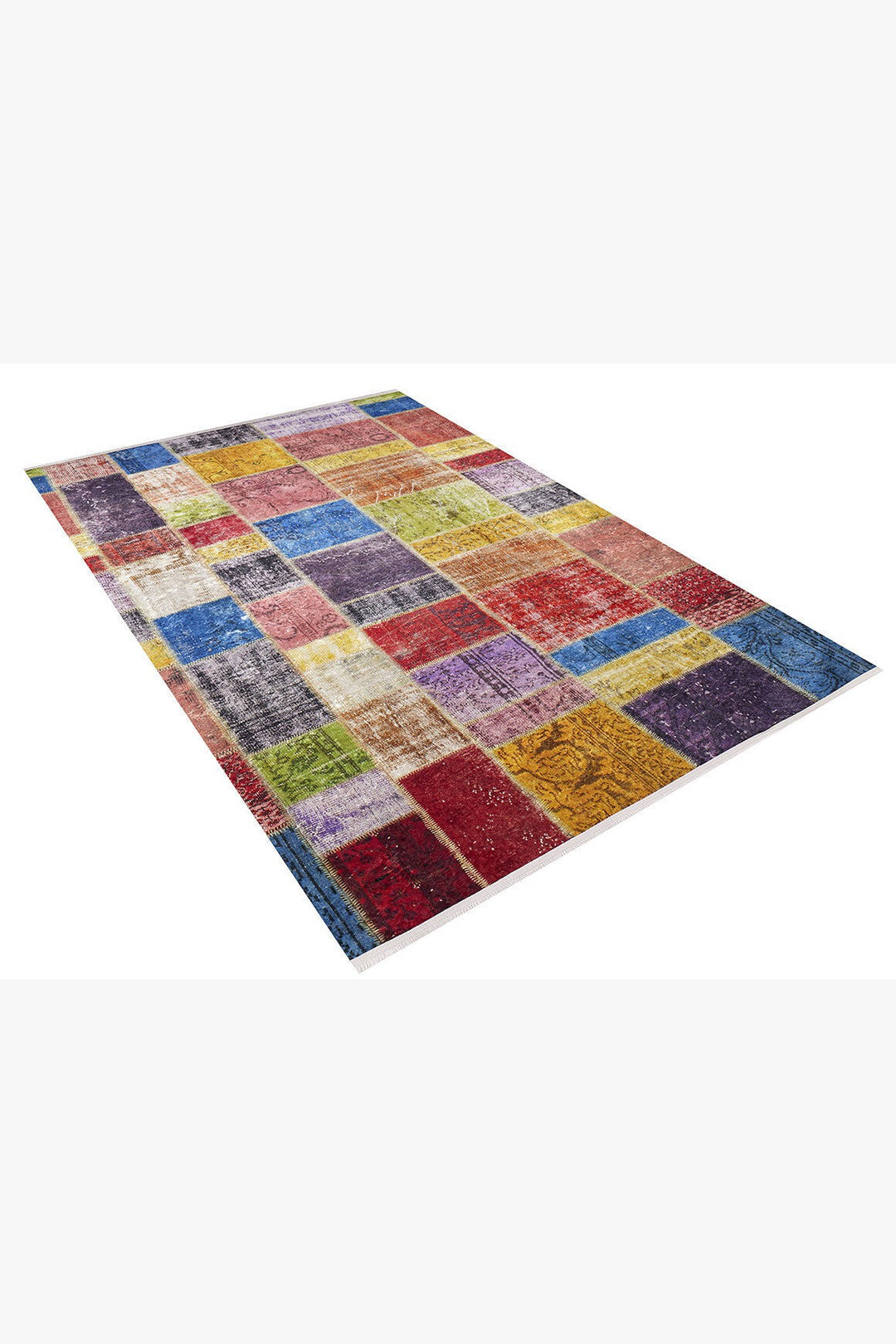 machine-washable-area-rug-Plaid-Modern-Collection-Multicolor-JR210