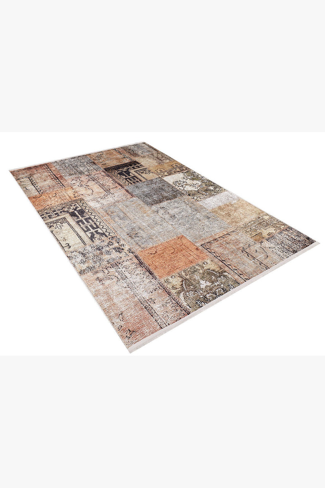 machine-washable-area-rug-Patchwork-Collection-Bronze-Brown-JR711