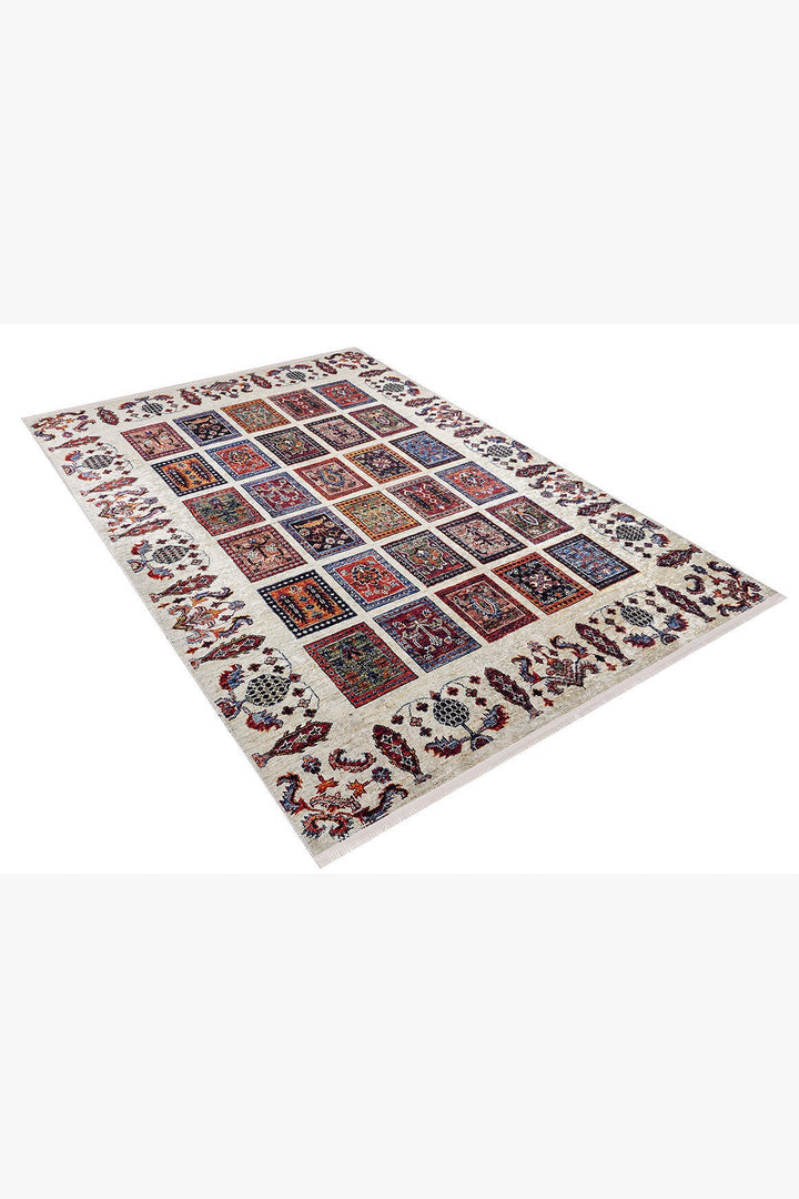 machine-washable-area-rug-Plaid-Patchwork-Modern-Collection-Multicolor-JR861