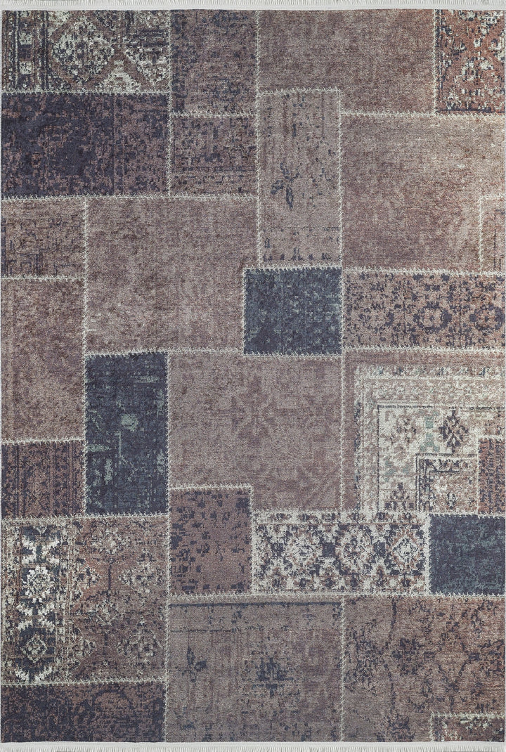 machine-washable-area-rug-Patchwork-Collection-Bronze-Brown-JR1711